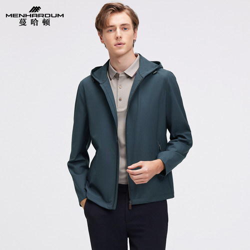 蔓哈顿高品质连帽夹克