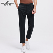 松紧腰抽绳系带纯色裤 MENHARDUM 子 男装 九分裤 蔓哈顿夏装 新品