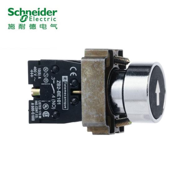 箭头符号施耐德XB2BA3351C按钮