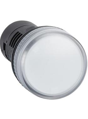 原装正品施耐德 22mm白色直流220VDC指示灯XB2BVMD1LC 圆形信号灯