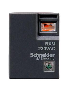RXM2LB2B7原装正品施耐德Schneider 中间继电器 24VAC 5A 2NO+2NC