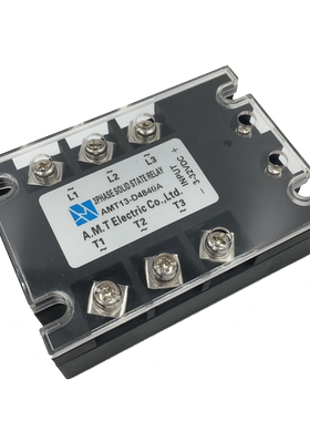 正品直流控制交流三相固态继电器AMT13-D4840A可控硅模块TSR-40DA