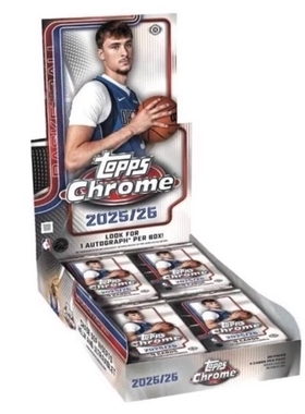 2025-26 Topps Chrome hobby Basketball  篮球 tc NBA 球星卡