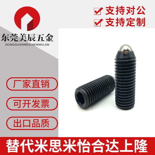 滚轮型球头柱塞/滚动带弹性钢珠柱塞BPRM6/8/10/12/16