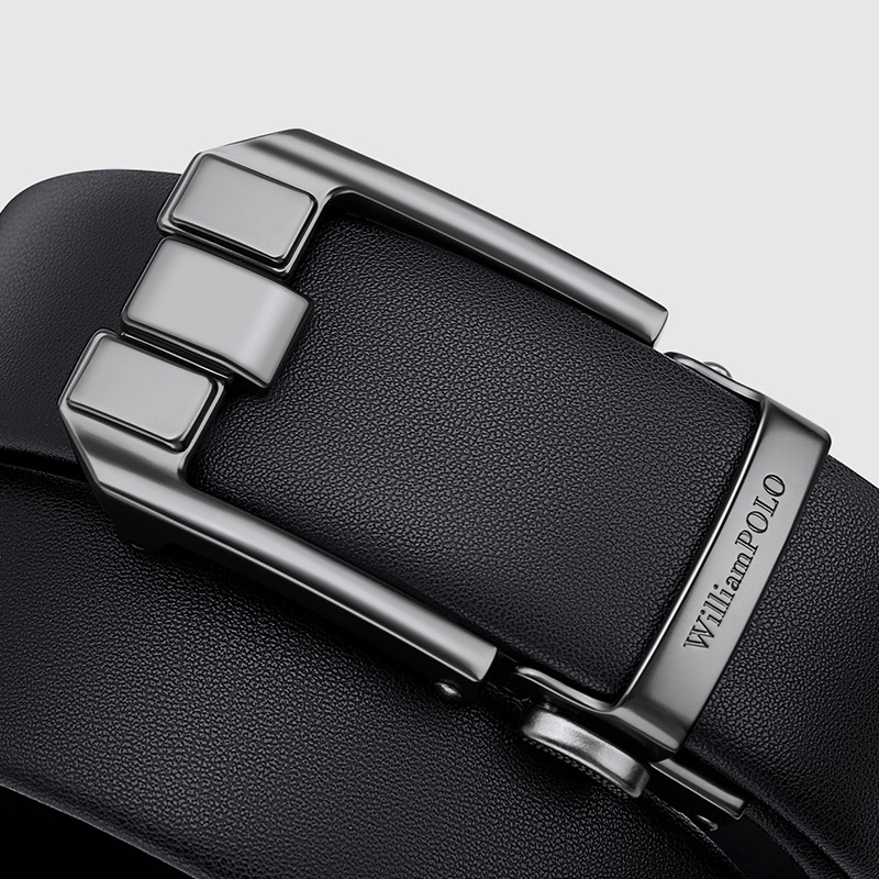 英皇保罗皮带男士仿针扣休闲