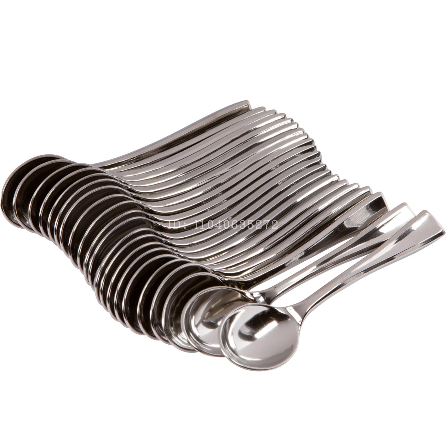 不锈钢甜品宴会布丁勺子蛋糕叉