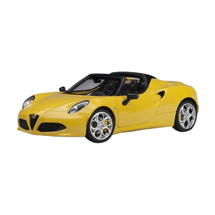 AUTOART奥拓 1:18 阿尔法 罗密欧 4c 跑车汽车模型车模静态收藏