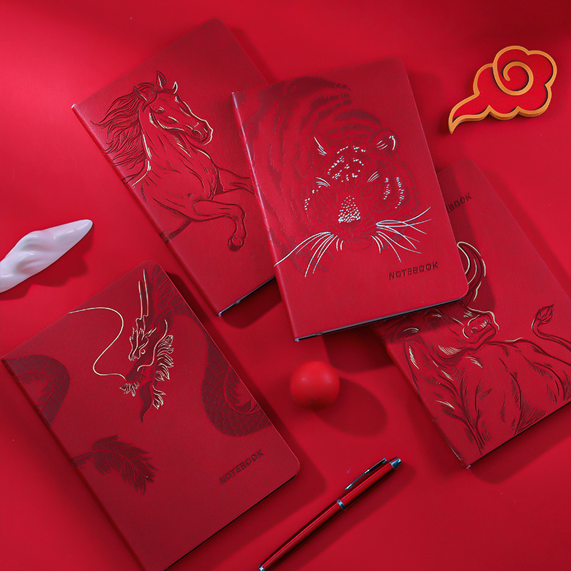 十二生肖笔记本内心采用进口纸