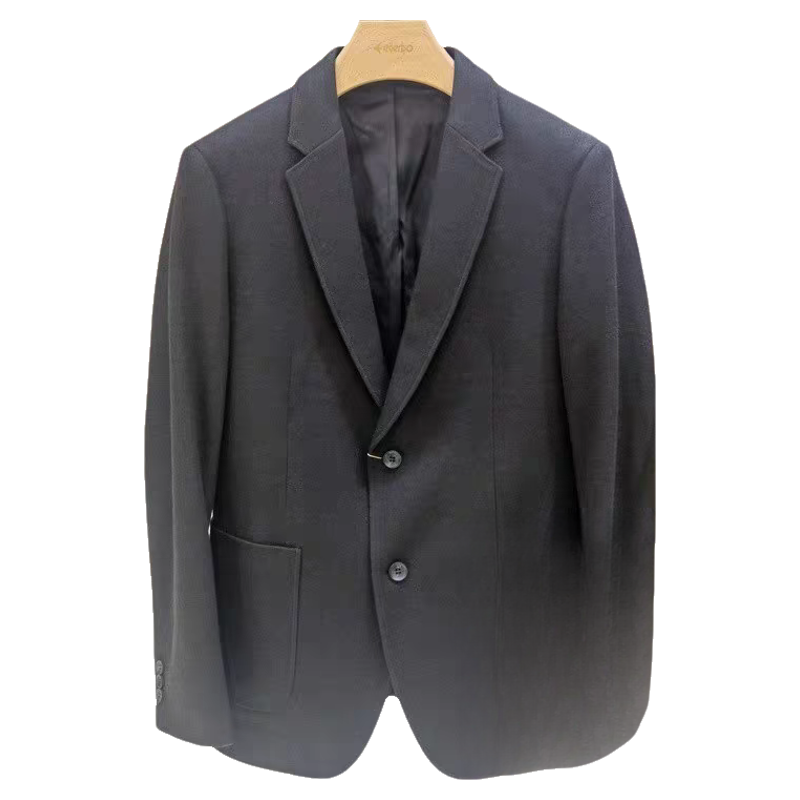 C213011375  爱登堡秋冬款针织西服专柜男士经典休闲毛料单西