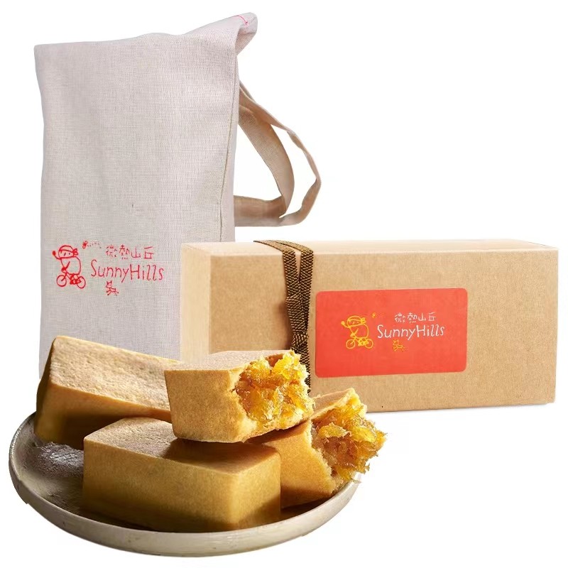 台湾特产微热山丘土凤梨酥10入苹果酥糕点茶点伴手礼食品旗舰店