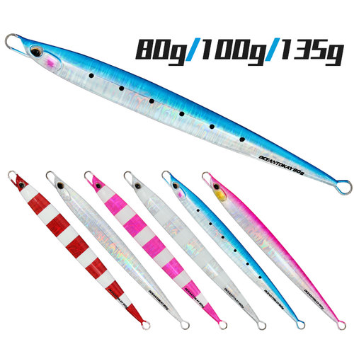 海钓夜光鲅鱼慢摇铁板