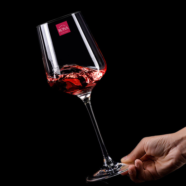 进口RONA洛娜水晶玻璃红酒杯家用香槟杯葡萄酒高脚杯醒酒器套装