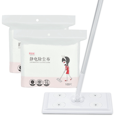 一次性免洗干湿两用神器平板拖把