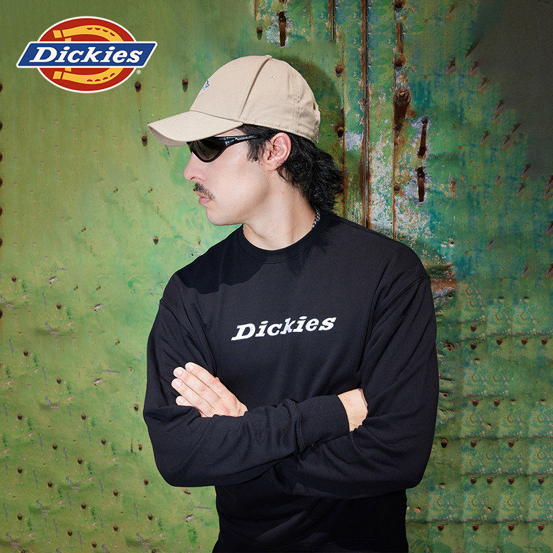 Dickies字母logo卫衣男女同款