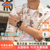 Dickies新品 潮牌手表男女学生情侣简约休闲小众硅胶石英表 349