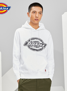 Dickies连帽卫衣男女情侣春季新款情侣休闲帽衫长袖全棉上衣10396