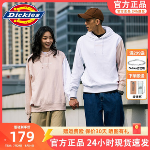 Dickies侧边大logo连帽卫情侣2022春季 男女上衣10560 新品 休闲时尚