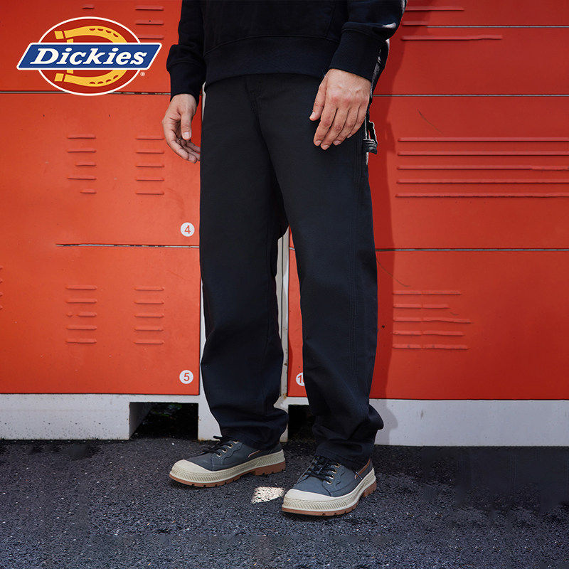 Dickies帝酷适秋冬宽腿微锥伐木裤休闲宽松长裤工装裤男女情侣