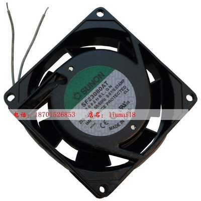 SF23080AT 2082HBL/HSL.GN 滚珠/含油 220V 8cm 8025散热风扇