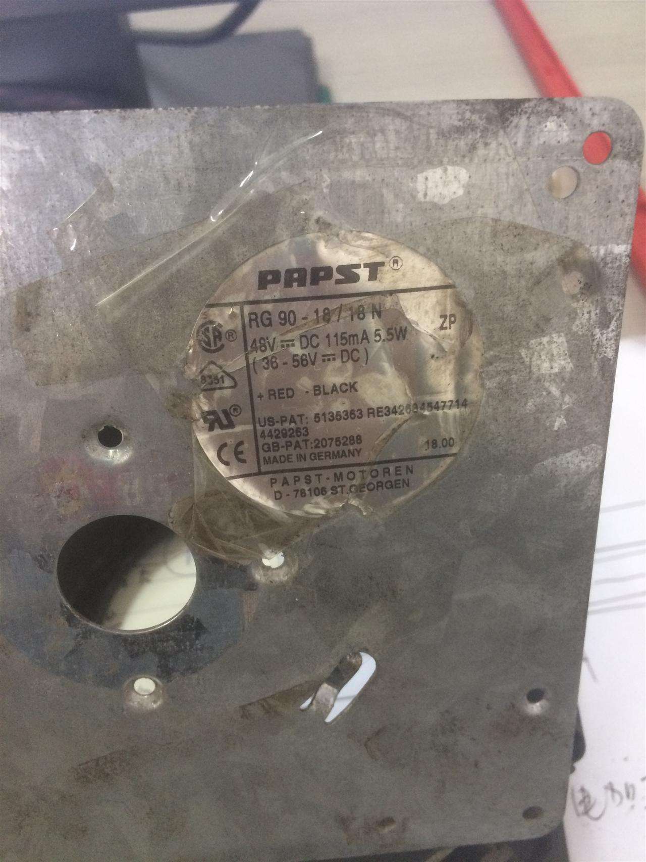 papst方形电梯风扇