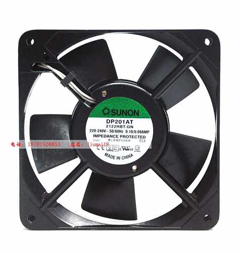 原装 DP201AT-2122HBT.GN 12025 220V 12CM机柜散热风扇