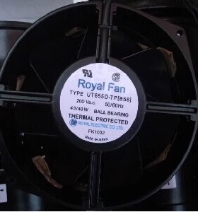 UT655D-TP＜B56＞ 200V 43/40W 原装日本RYALFAN 金属耐高温风扇