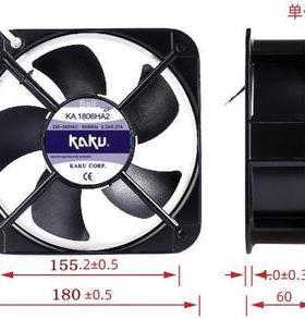 KA1806HA2-2 KA1806HA2 KA1806HA1 110V KA1806HA3 卡固KAKU 风扇