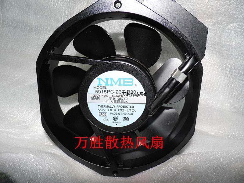原装NMB 17238 230V 35W型号5915PC-23T-B30全金属耐高温散热风扇