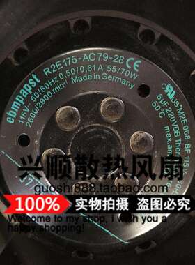 R2E175-AC79-28/29 M2E068-BF 115V 原装ebmpapst变频器离心风机