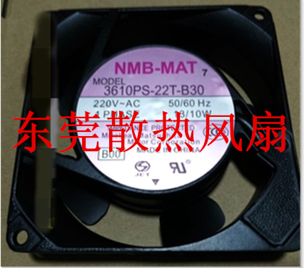 日本美蓓亚NMB散热风扇3610PS-22T-B30