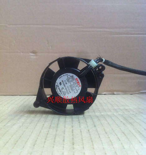 法国ETRI 8025 146DF2182 115V 6/5W 8CM交流全金属圆形铬框风扇