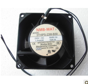 供应日本NMB美培亚风扇3115PS-23W-B30 8038 230V交流风机
