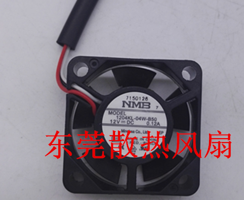 原装NMB直流散热风扇 12V 0.12A 1204KL-04W-B50