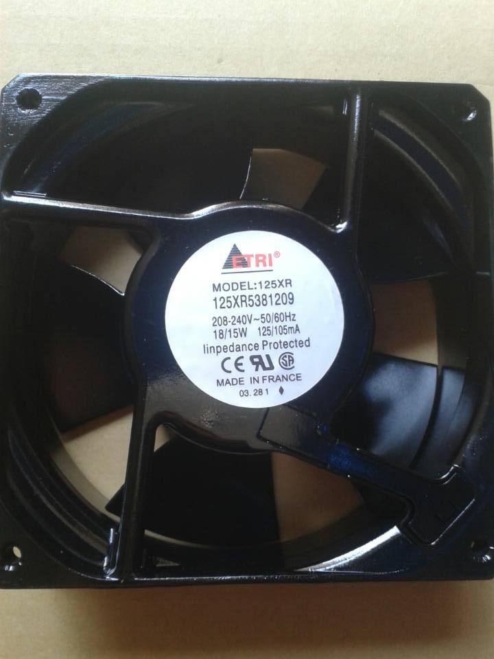 原装全新法国ETRI  125XR5381209   12038  220V风扇