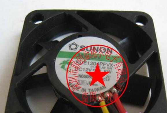 KDE1204PKVX DC12V 1.6W KDE1204PKVX-8A.GN 原装SUNON交换机风扇