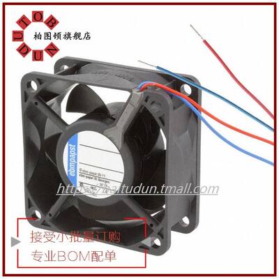 634NU-004 起订量：1 『FAN AXIAL 60X25.4MM 24VDC WIRE』
