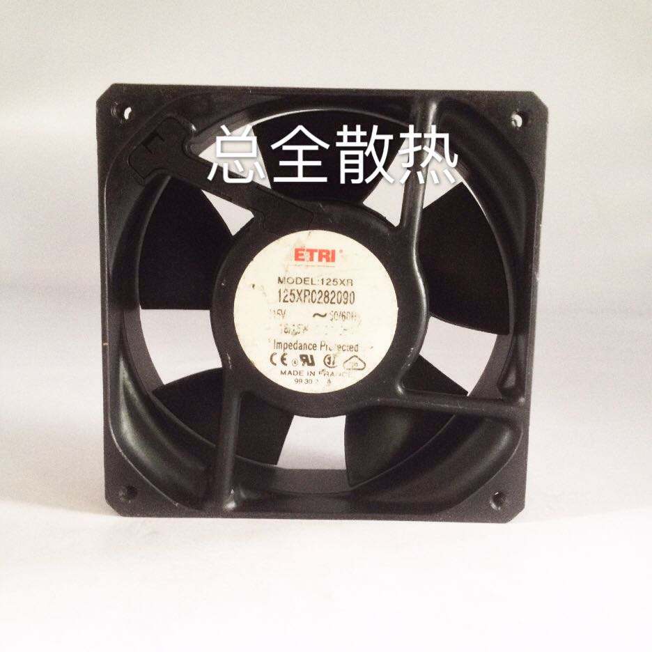 法国ETRI 12038 12CM 125XR0282090 115V 16/15W 耐高温交流风扇