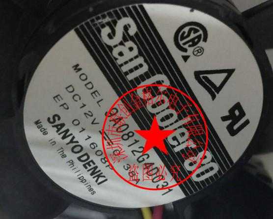 9A0812G4D031 DC12V 0.38A 9A0812S4D01 0.18A原装日本SANYO 风扇