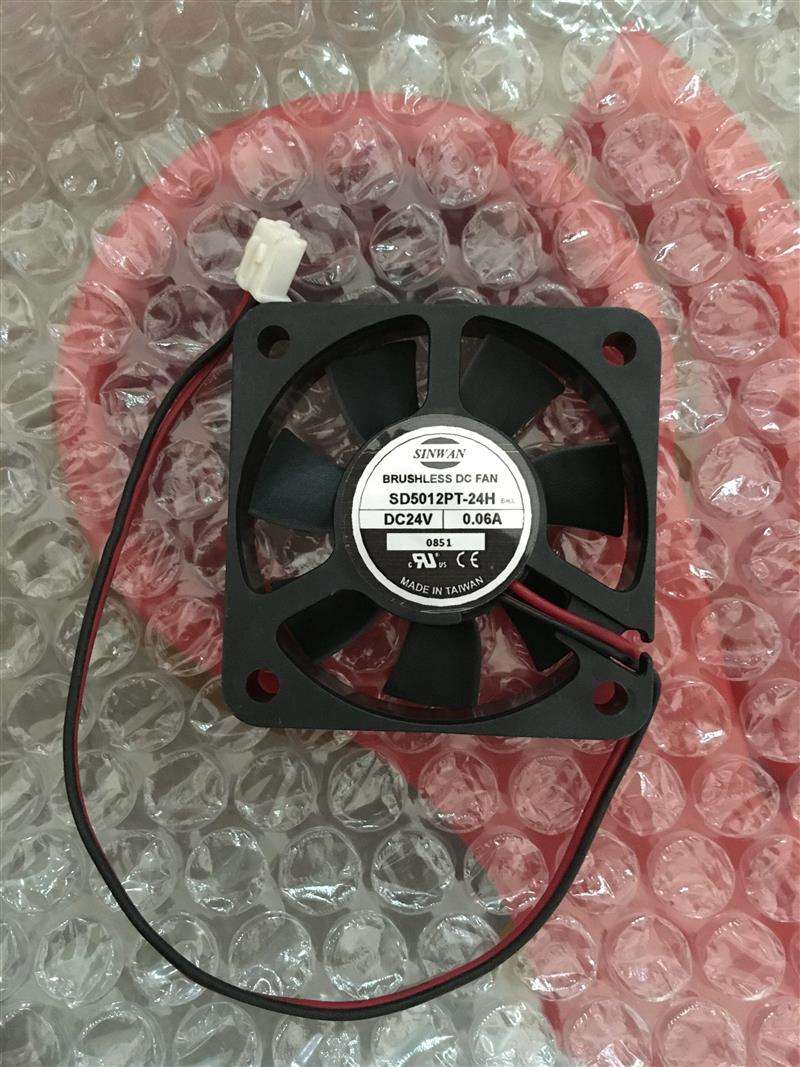 迅达电梯变频器风扇SD5012PT-24H 5cm 5012 24V 0.06A变频器风扇