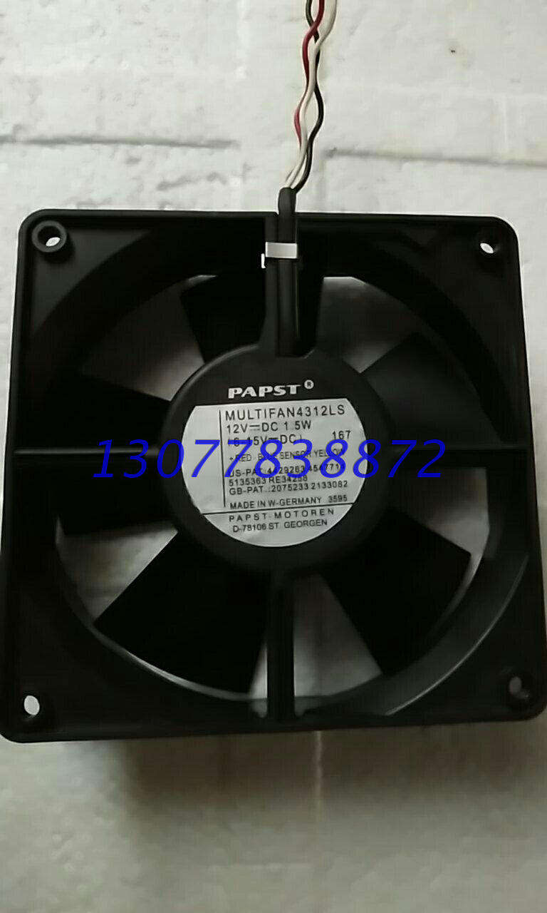 EBMPAPST TY-P4312LS 12032 12V 1.5W 双滚珠3线测速散热风扇