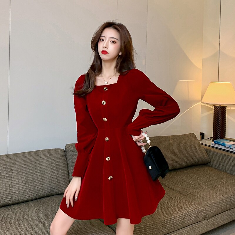 敬酒服新娘2023年新款大码夏季高腰晚礼服订婚回门服中款礼服裙女