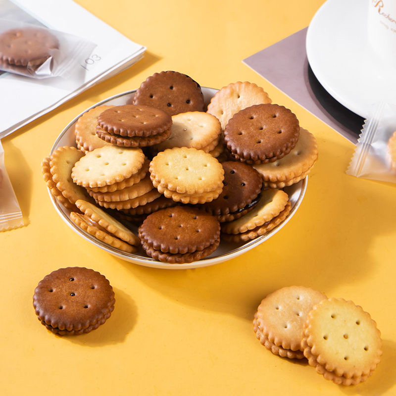 优卡顿夹心饼干福建漳州麦芽夹心