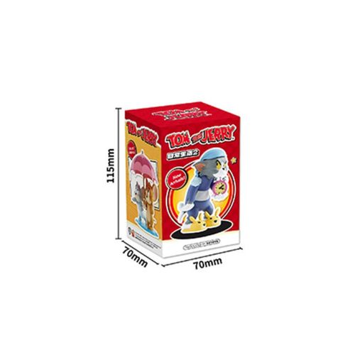 正版 猫和老鼠TOM and JERRY日常生活2盲盒潮玩手办卡通礼物摆件
