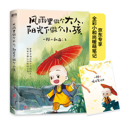 正版书籍 风雨里做个大人，阳光下做个小孩（漫画） 一禅小和尚 北京联合