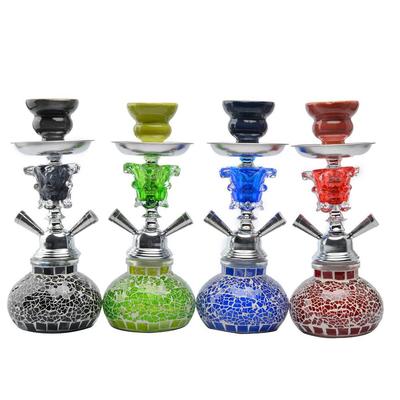 水烟壶全套跨境货源单管玻璃水烟具水烟袋水烟配件hookah