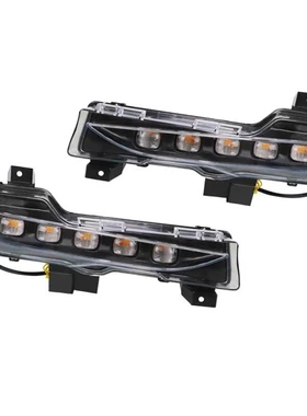 适用于特斯拉Model 3 LED日行灯前雾灯改装 特斯拉Model 3前杠灯