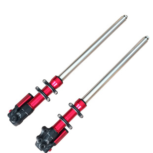 电动车新X战警战狼前减震器31芯690长极光2.03.0中孔改装前叉避震