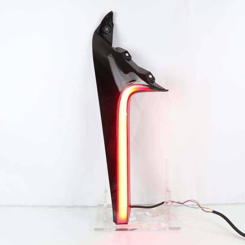 适用19-20款丰田RAV4荣放LED后杠警示立柱灯后雾灯刹车灯流光转向