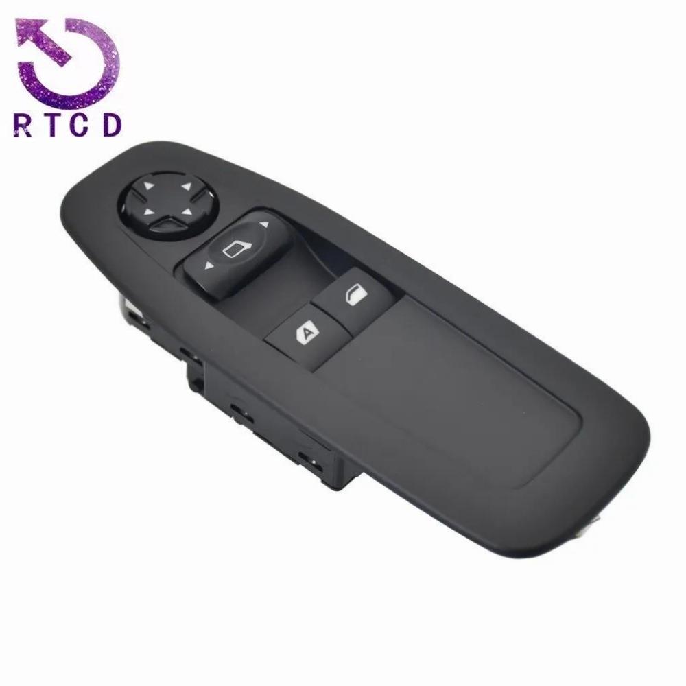 车窗玻璃升降器开关(左前)96751127ZD适用标致208200830085008