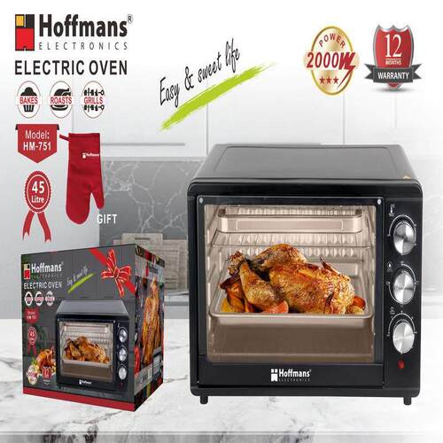 出口Hoffmans 微波炉 751  45L Electirc oven 1pcs/ctn 0.075cbm